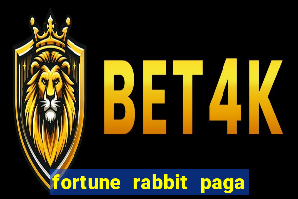 fortune rabbit paga mesmo Informational